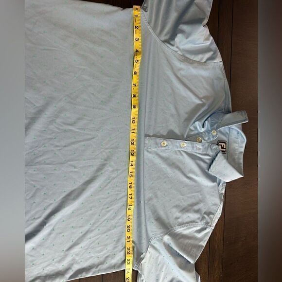 FootJoy Mens Large Short Sleeve Athletic Fit Polo - Picture 5 of 7
